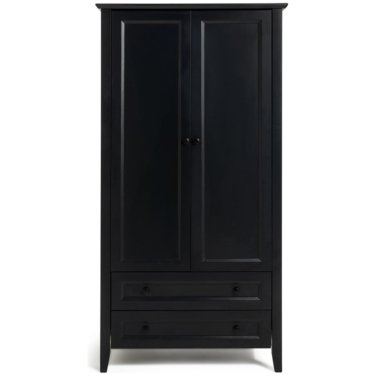 Habitat Kingham 2 Door 2 Drawer Wardrobe - Blue – image 6