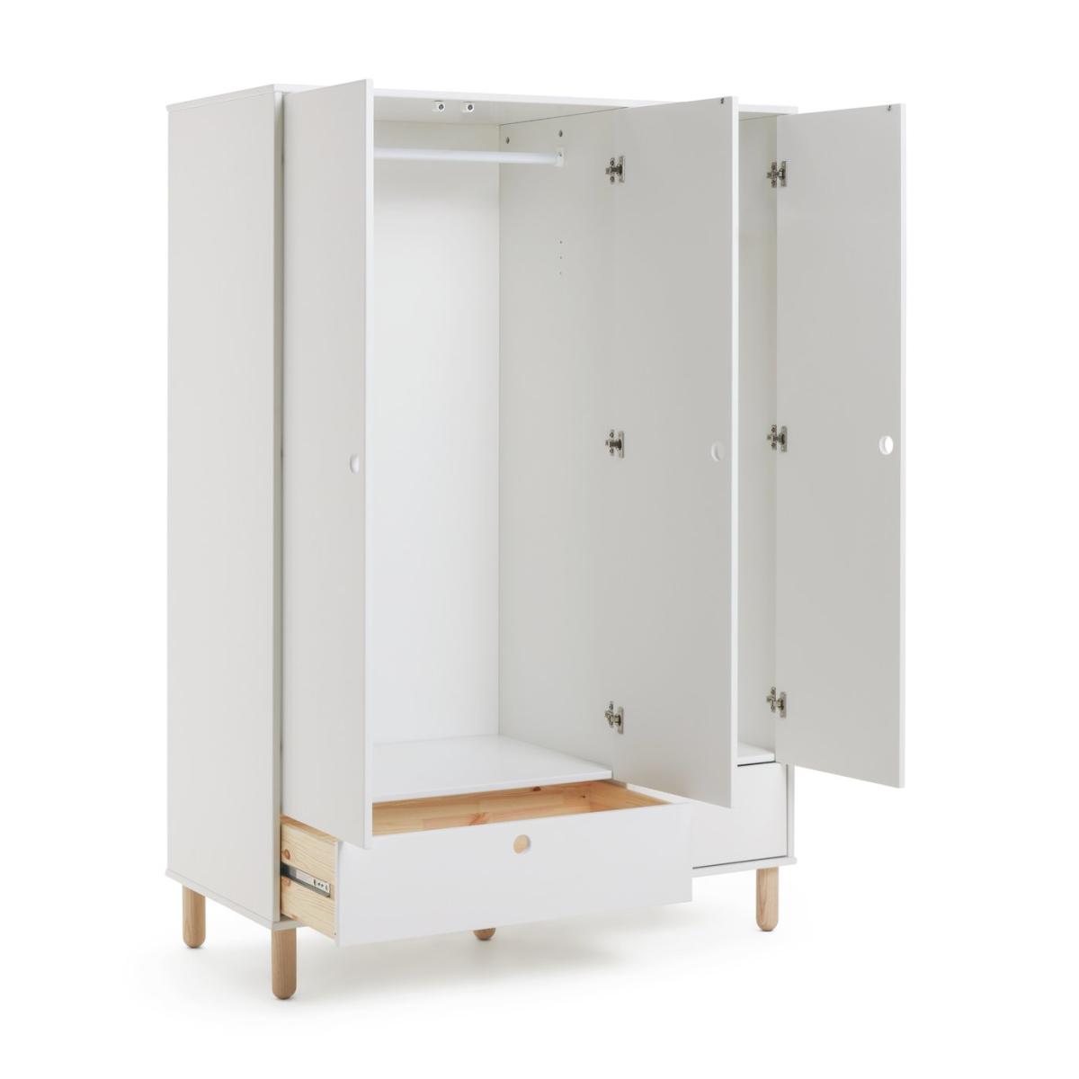 Habitat Kids Eden 3 Door 2 Drawer Wardrobe - White – image 12