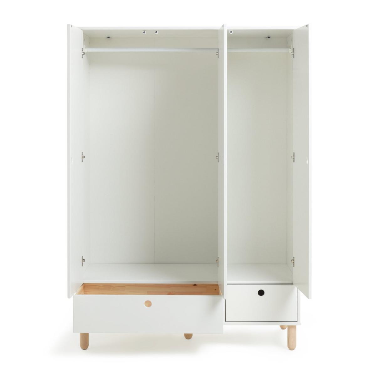Habitat Kids Eden 3 Door 2 Drawer Wardrobe - White – image 5