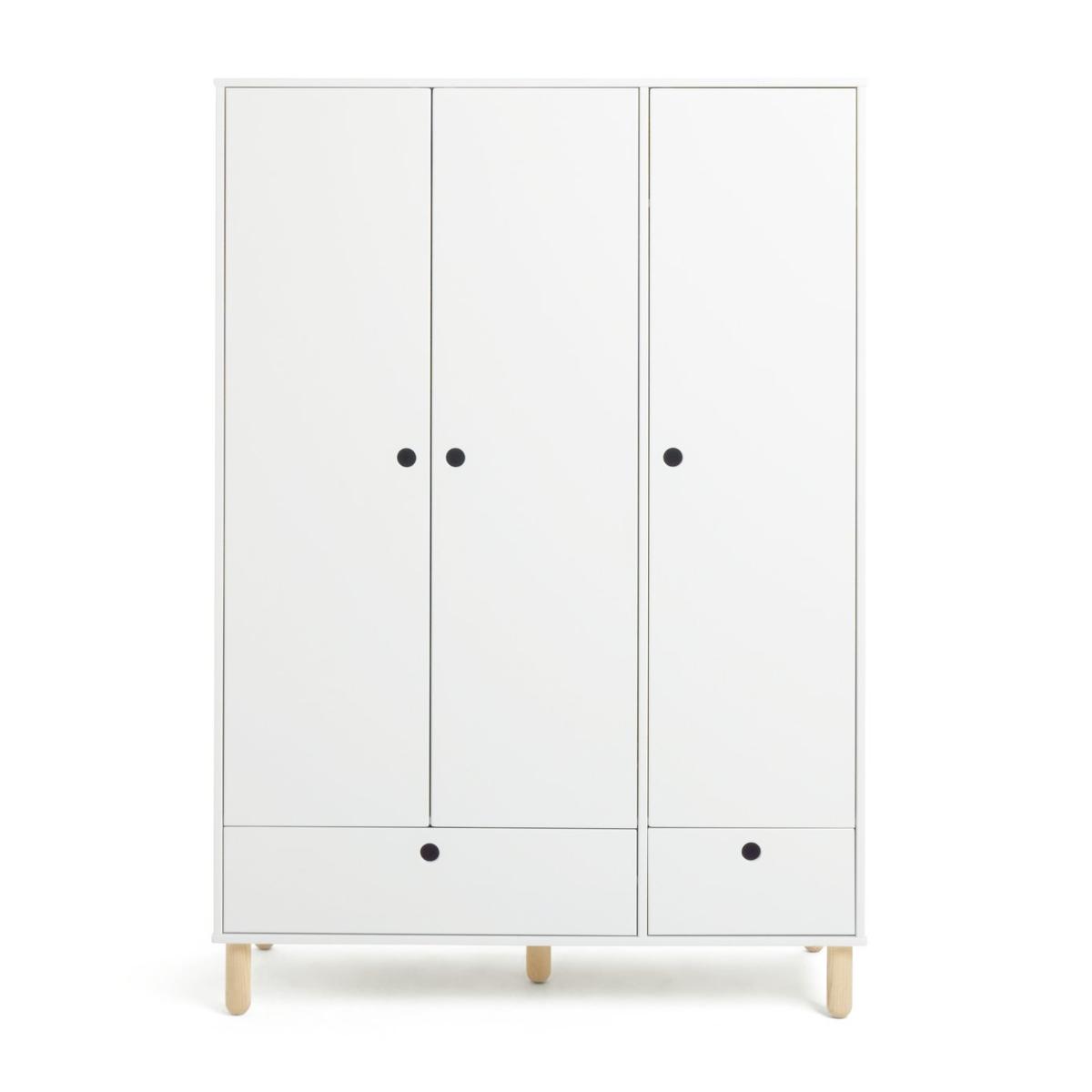 Habitat Kids Eden 3 Door 2 Drawer Wardrobe - White – image 6