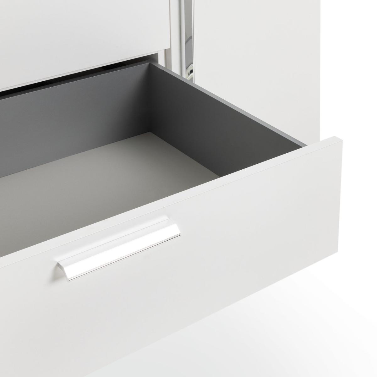 Habitat Munich 4 Door 2 Drawer Wardrobe - White – image 6