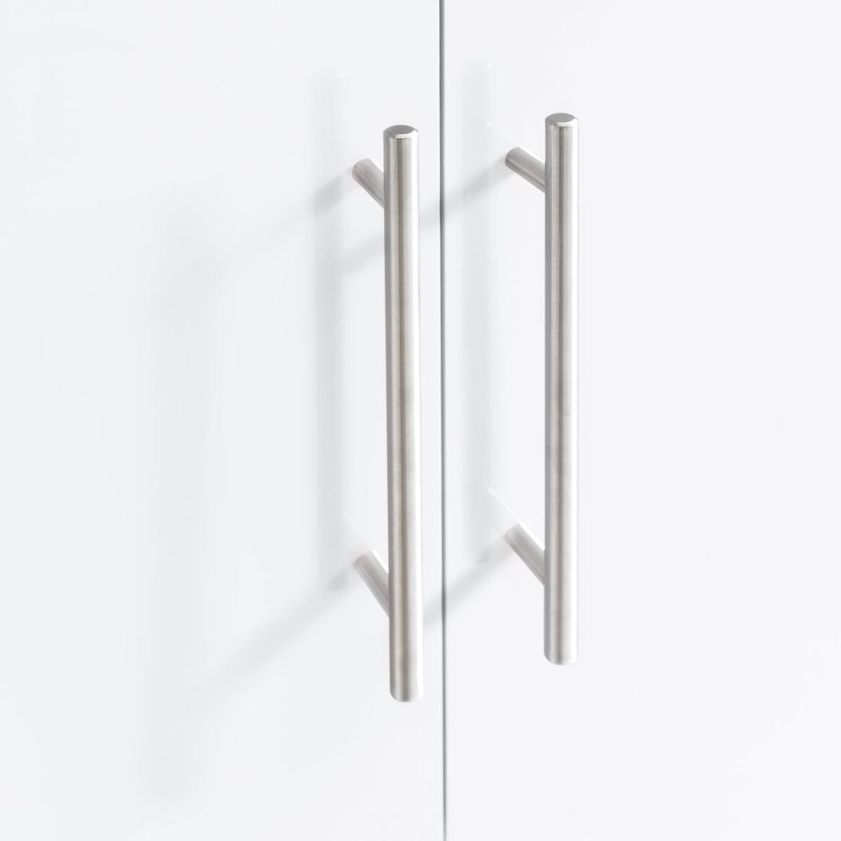 Habitat Munich 3 Door Wardrobe - White Gloss – image 8