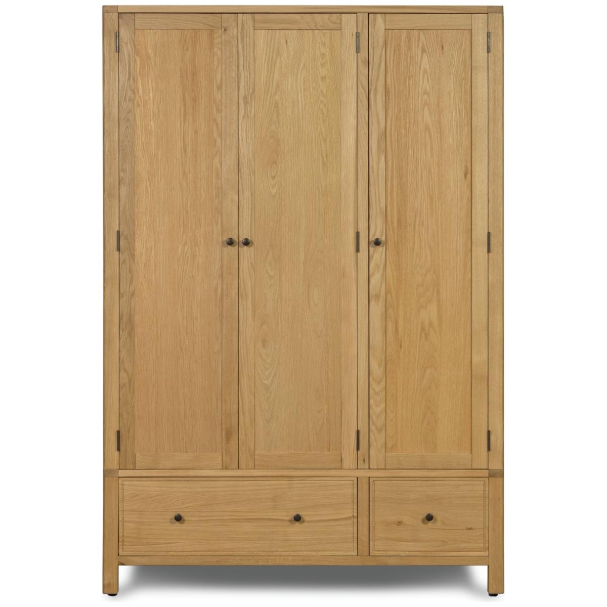 Habitat Finchley 3 Door Wardrobe - Oak – image 2