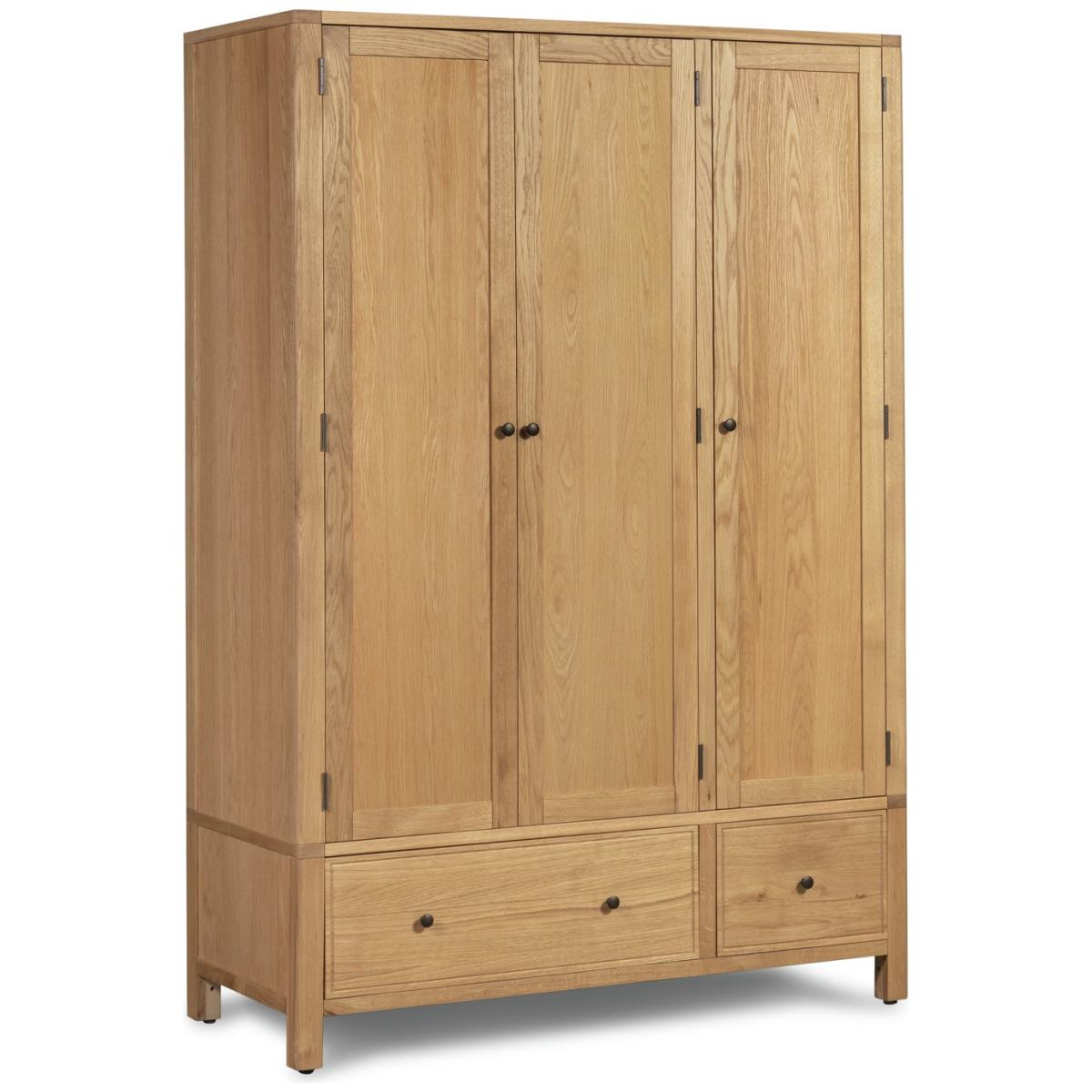 Habitat Finchley 3 Door Wardrobe - Oak – image 3