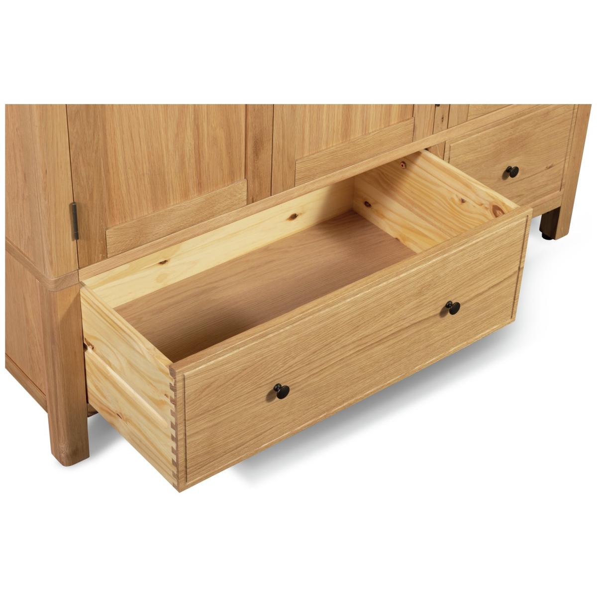 Habitat Finchley 3 Door Wardrobe - Oak – image 5