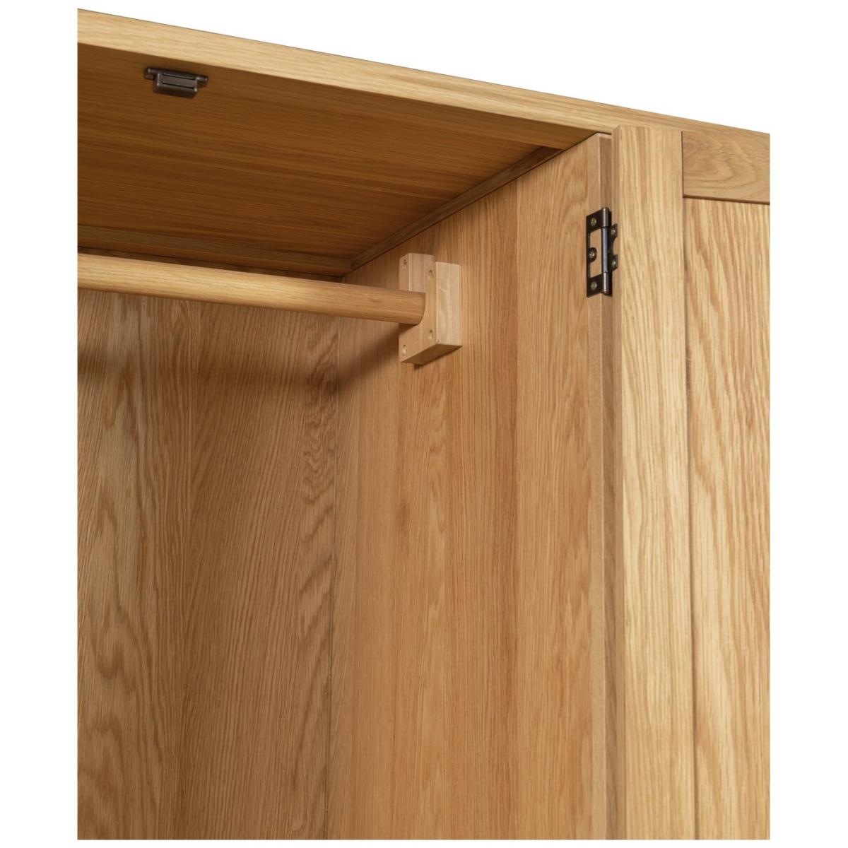 Habitat Finchley 3 Door Wardrobe - Oak – image 8