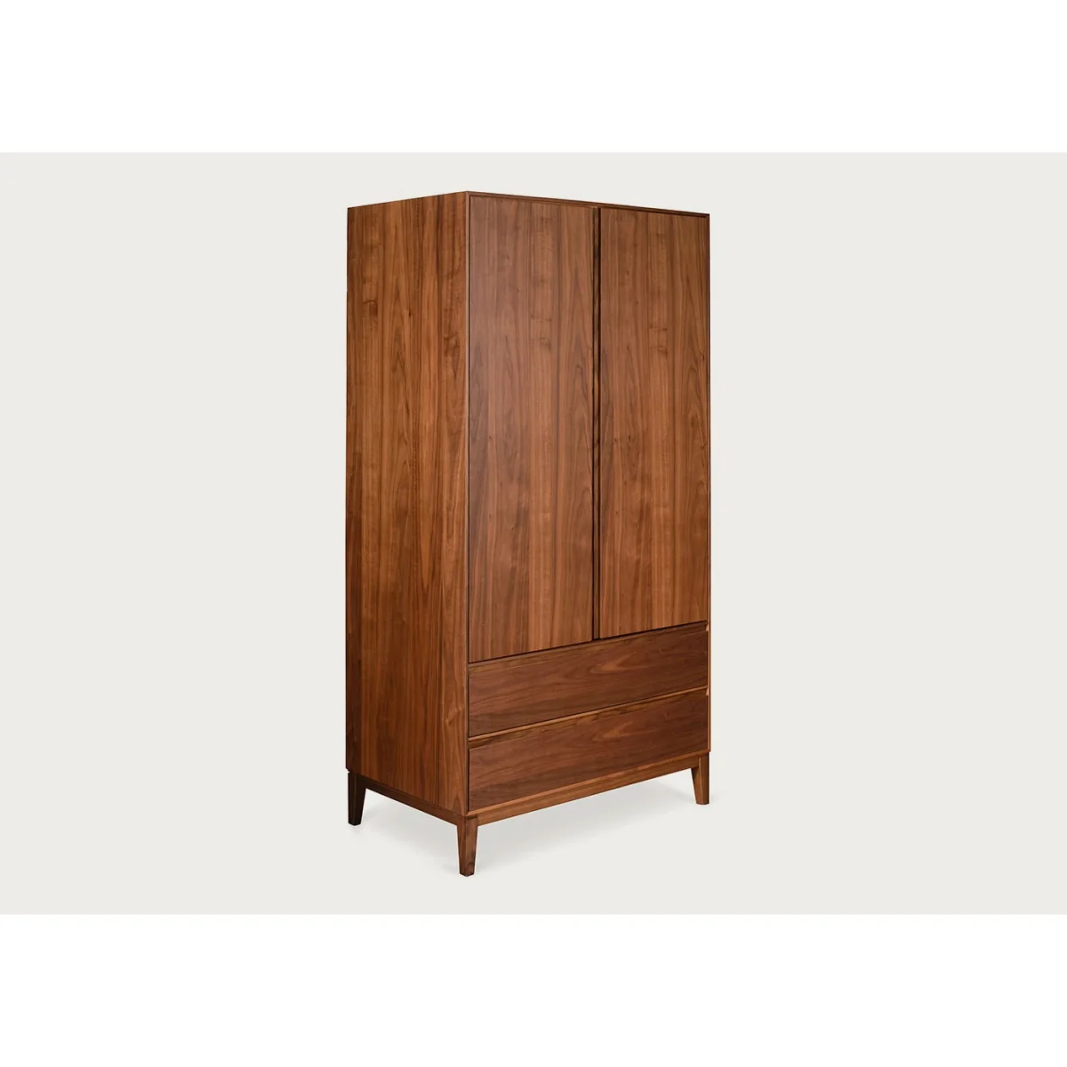 Heal's Lars Double Wardrobe Walnut – image 4