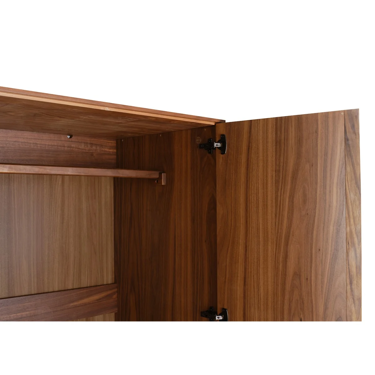 Heal's Lars Double Wardrobe Walnut – image 7