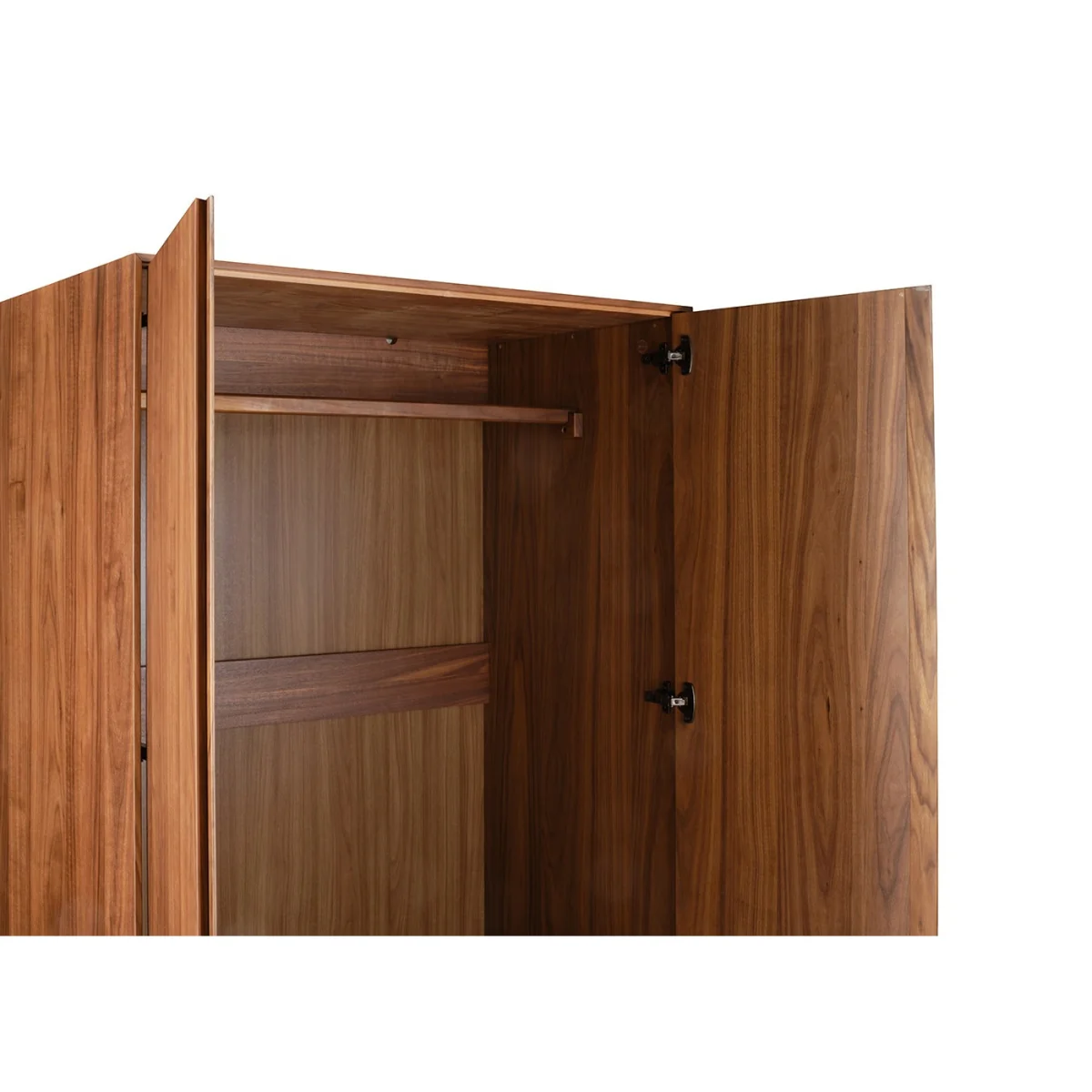 Heal's Lars Double Wardrobe Walnut – image 8