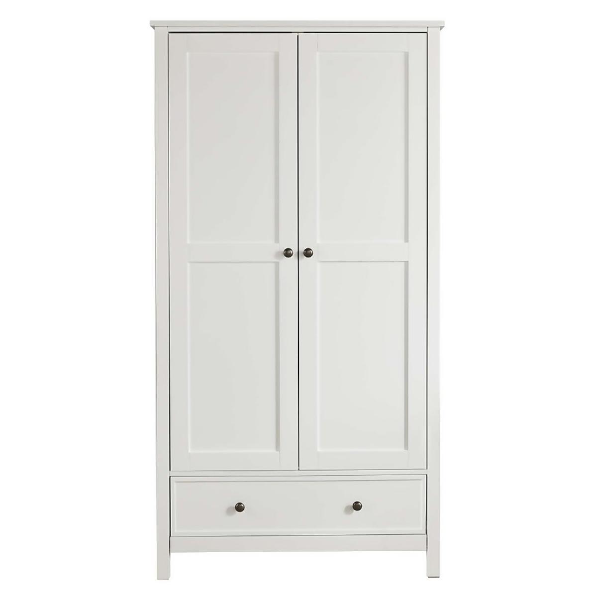 Helmsley 2 Door 1 Drawer Wardrobe – image 3