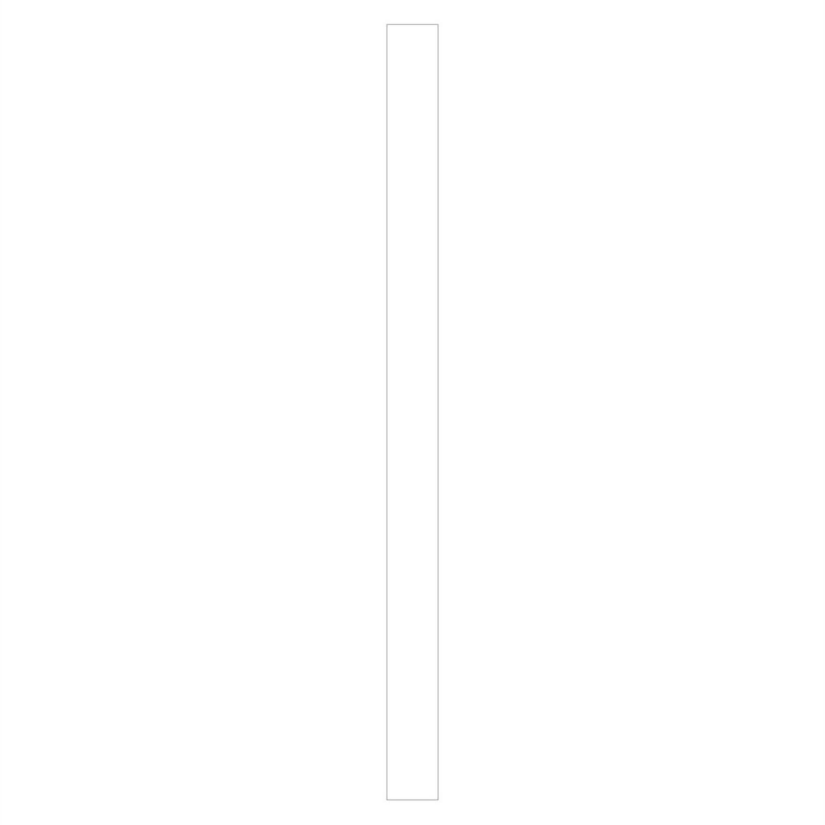 Spacepro Wardrobe Multi Purpose Liner White (H)2800mm x (W)90mm x (D)18mm – image 1