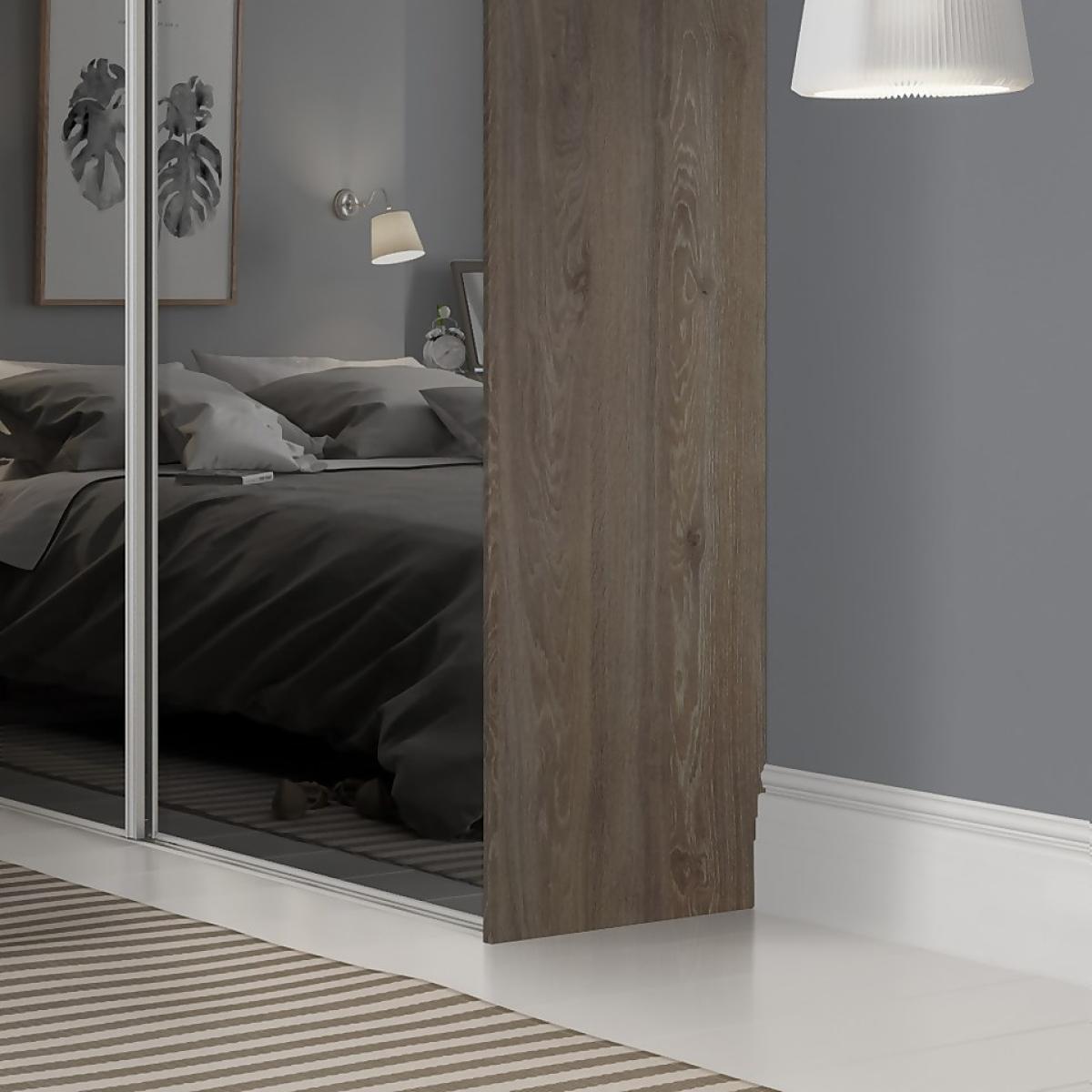 Spacepro Wardrobe Multi Purpose End Panel Davos Oak (H)2800mm x (W)680mm x (D)18mm – image 2