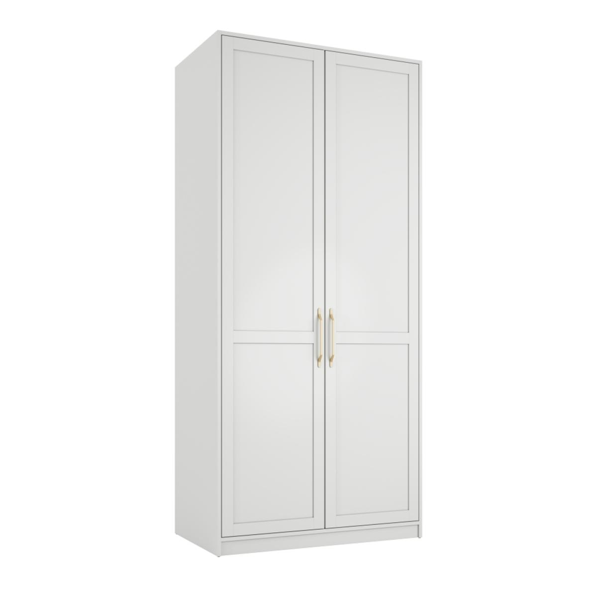 Austen White 2 Door Wardrobe – image 4