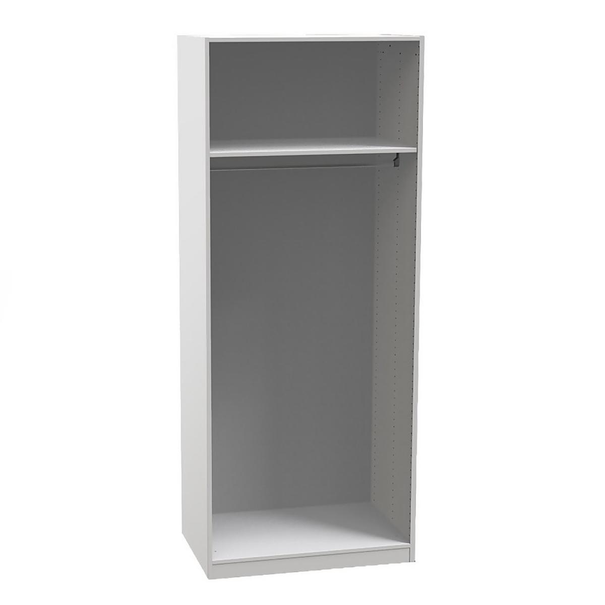 Fitted Bedroom Slab Double Wardrobe - White – image 2