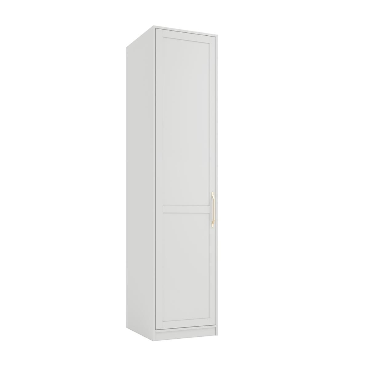 Austen White 1 Door Wardrobe – image 4