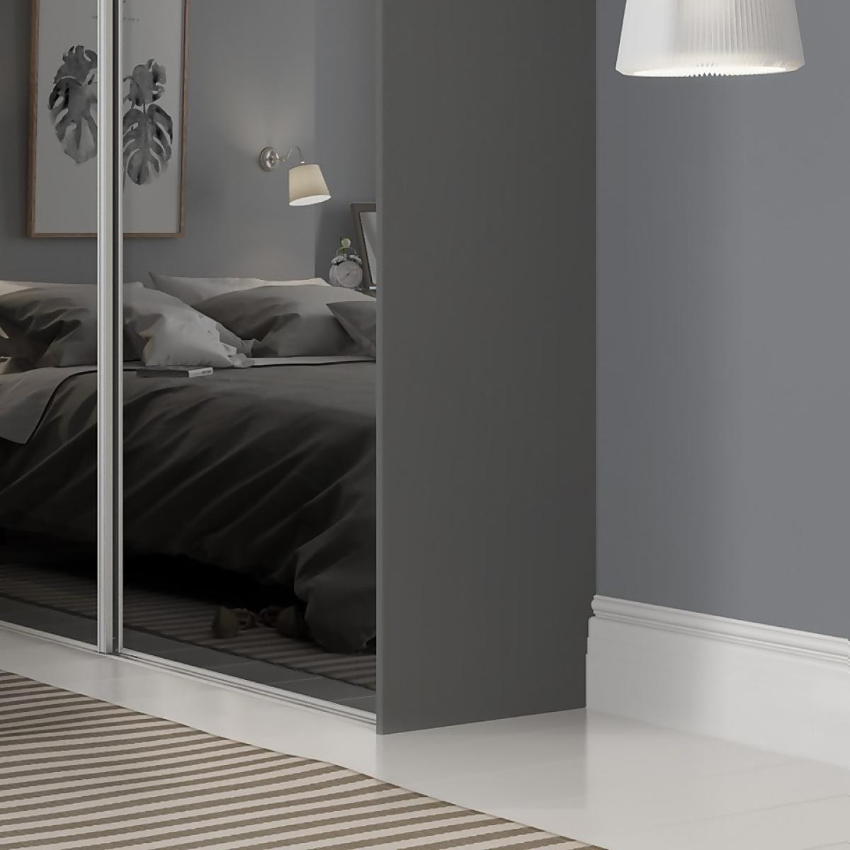 Spacepro Wardrobe Multi Purpose End Panel Onyx (H)2800mm x (W)680mm x (D)18mm – image 2