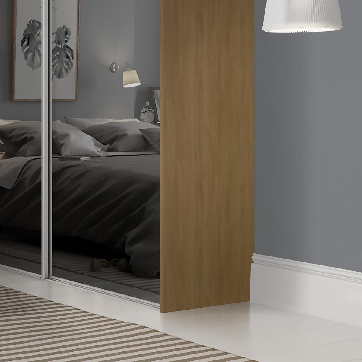 Spacepro Wardrobe Multi Purpose End Panel Sand Orleans Oak (H)2800mm x (W)680mm x (D)18mm – image 2