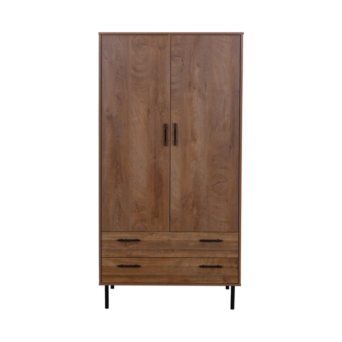 Toronto 2 Drawer Wardrobe – image 4