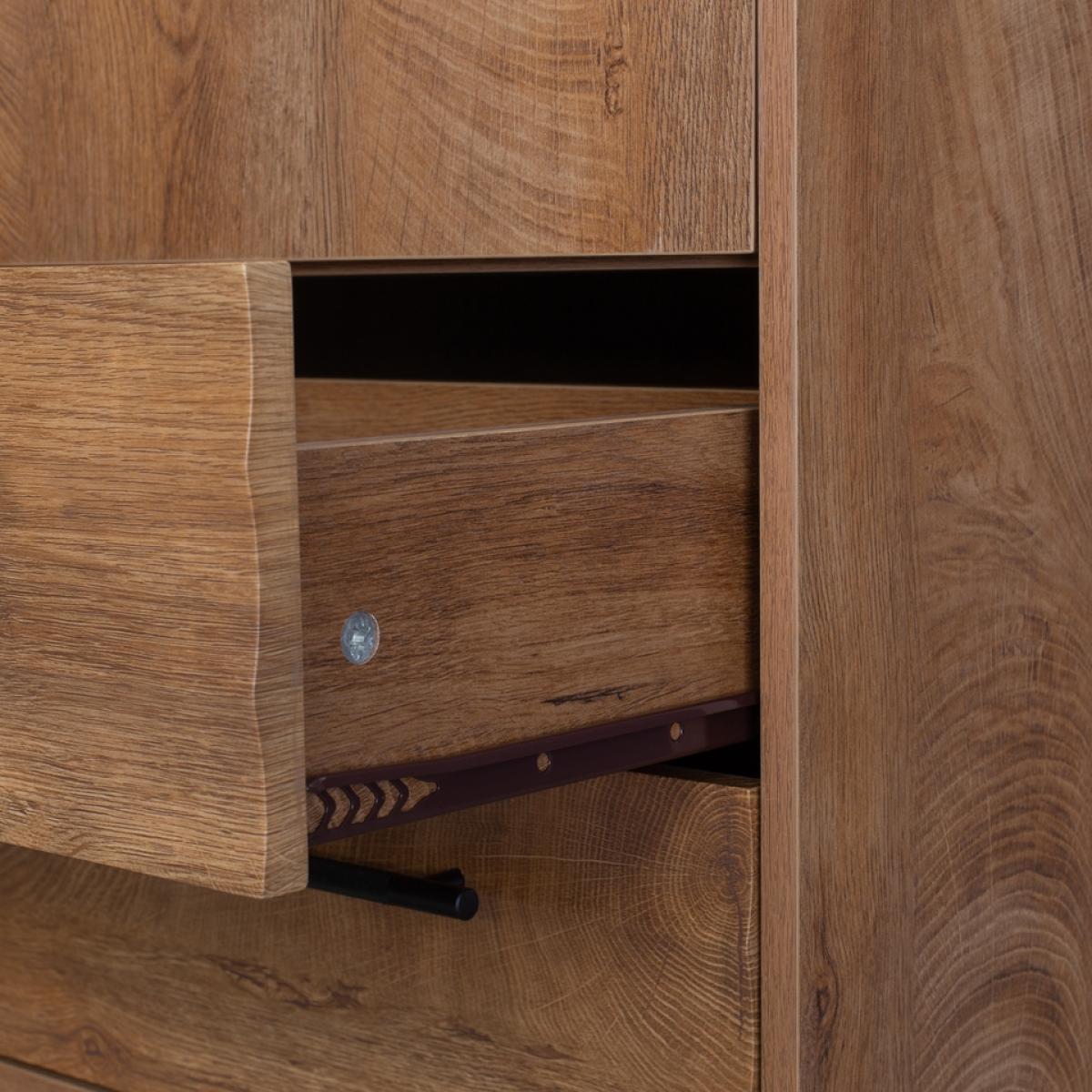 Toronto 2 Drawer Wardrobe – image 8