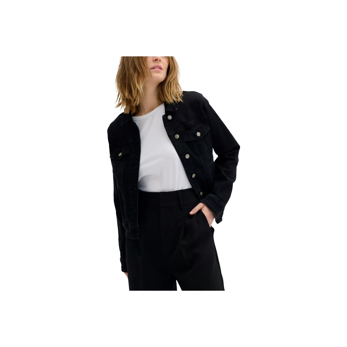 MY ESSENTIAL WARDROBE Denim Jacket, Black Wash – image 1