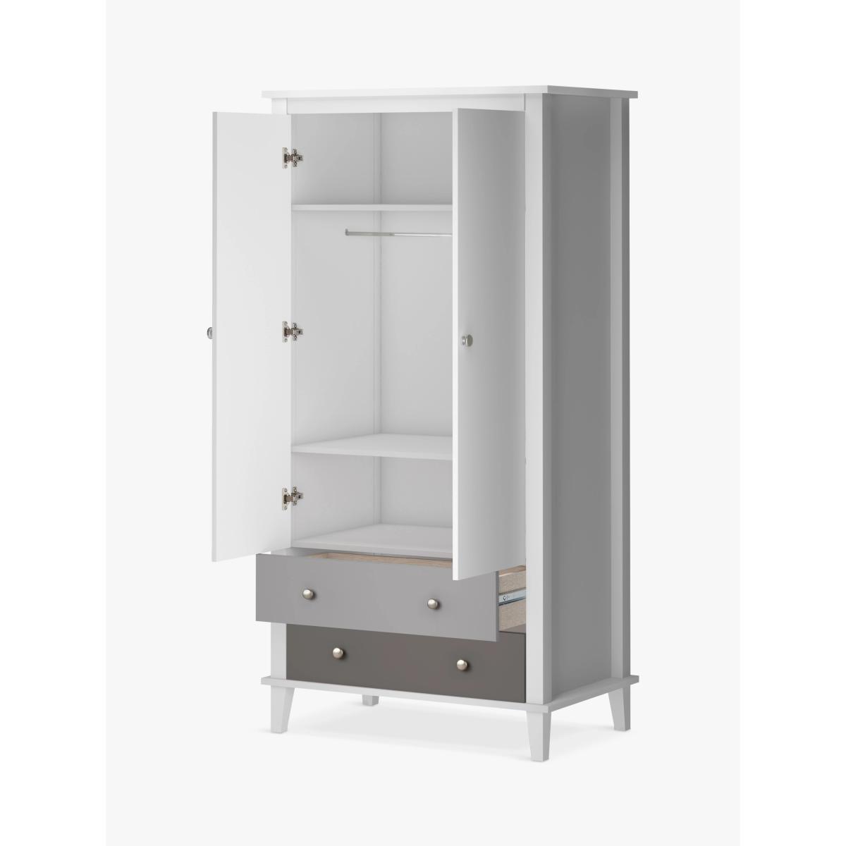 Little Seeds Monarch Hill Poppy 2 Drawer Kids' Wardrobe – image 4