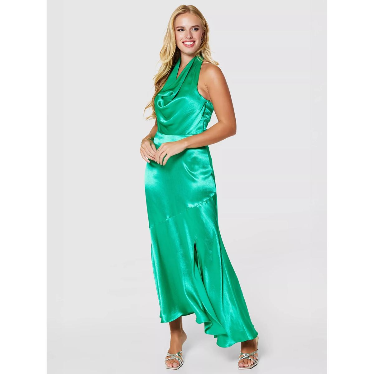 Closet London Halterneck A-Line Midi Dress – image 2