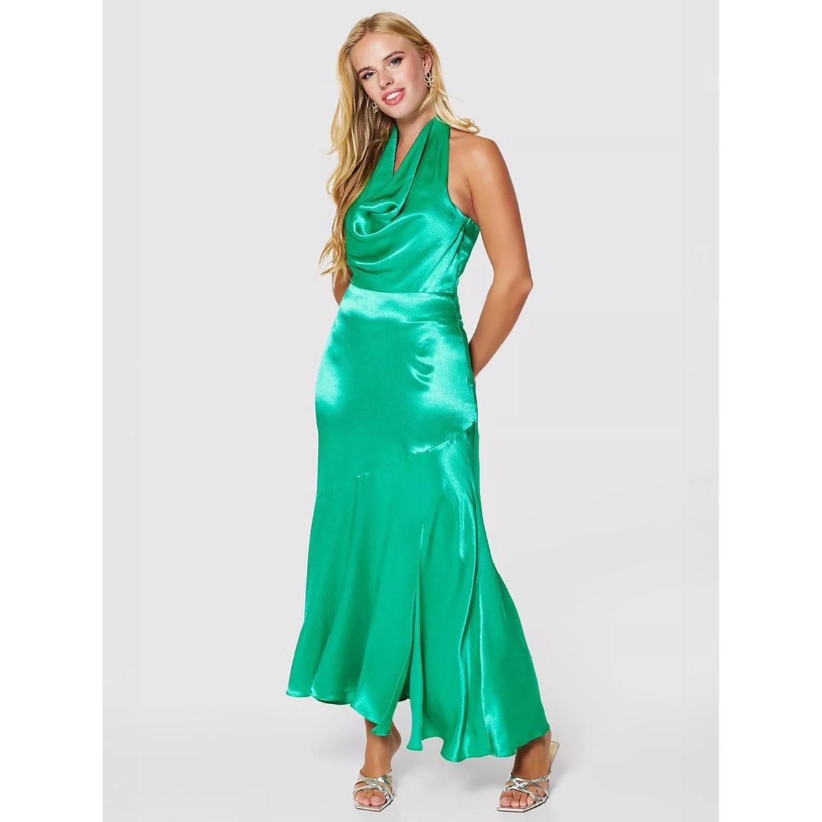 Closet London Halterneck A-Line Midi Dress – image 3