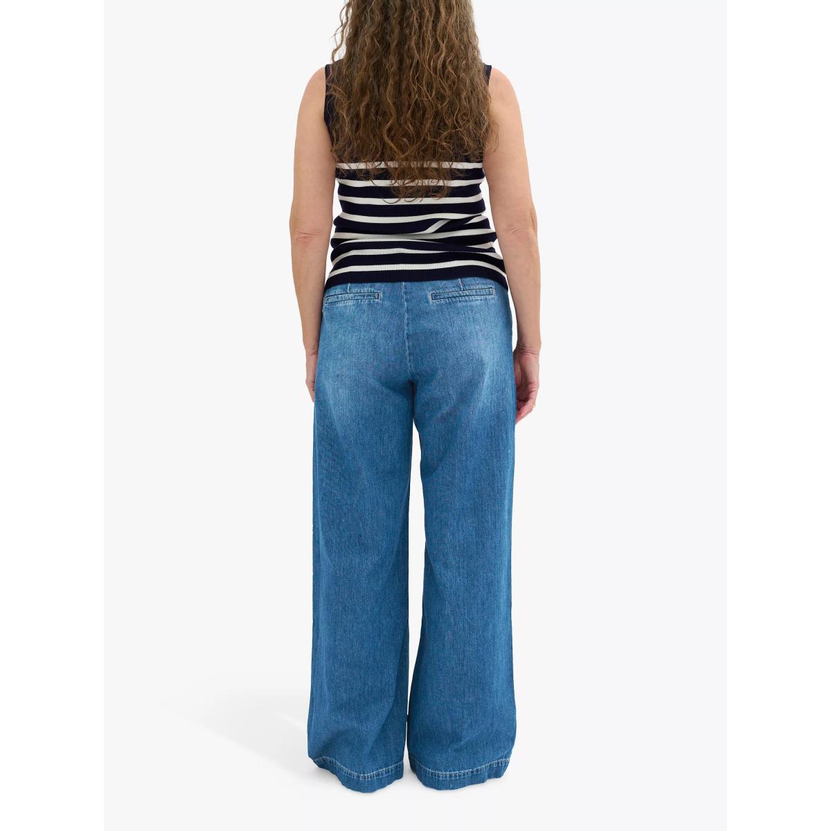 MY ESSENTIAL WARDROBE Malo Wide Leg Jeans, Blue – image 2
