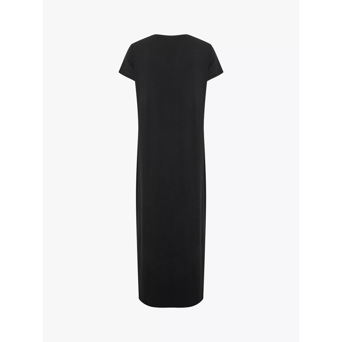 MY ESSENTIAL WARDROBE Vista Jersey Short Sleeve Maxi Dress, Black – image 5