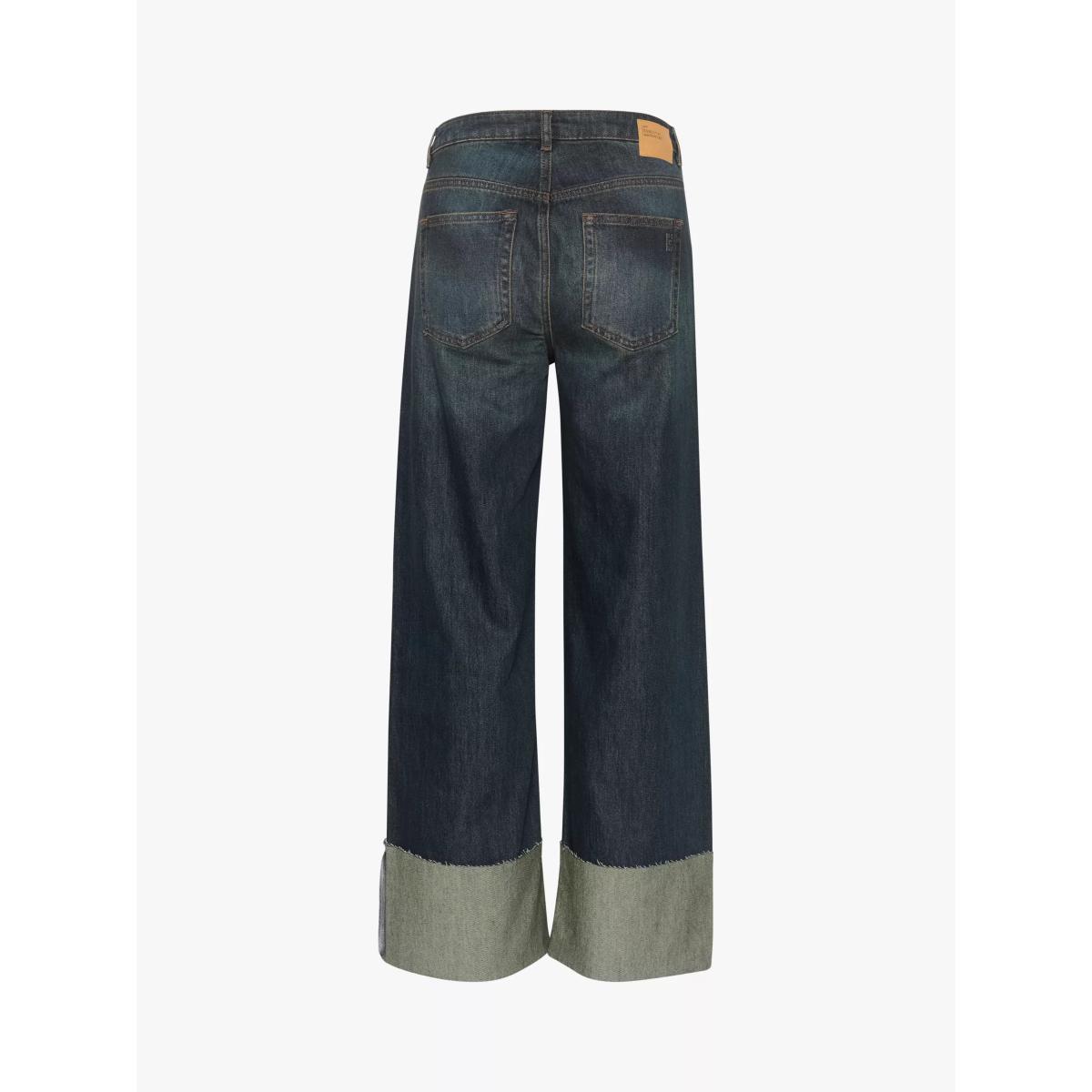 MY ESSENTIAL WARDROBE Dalvi Wide Leg Jeans, Dark Blue – image 4