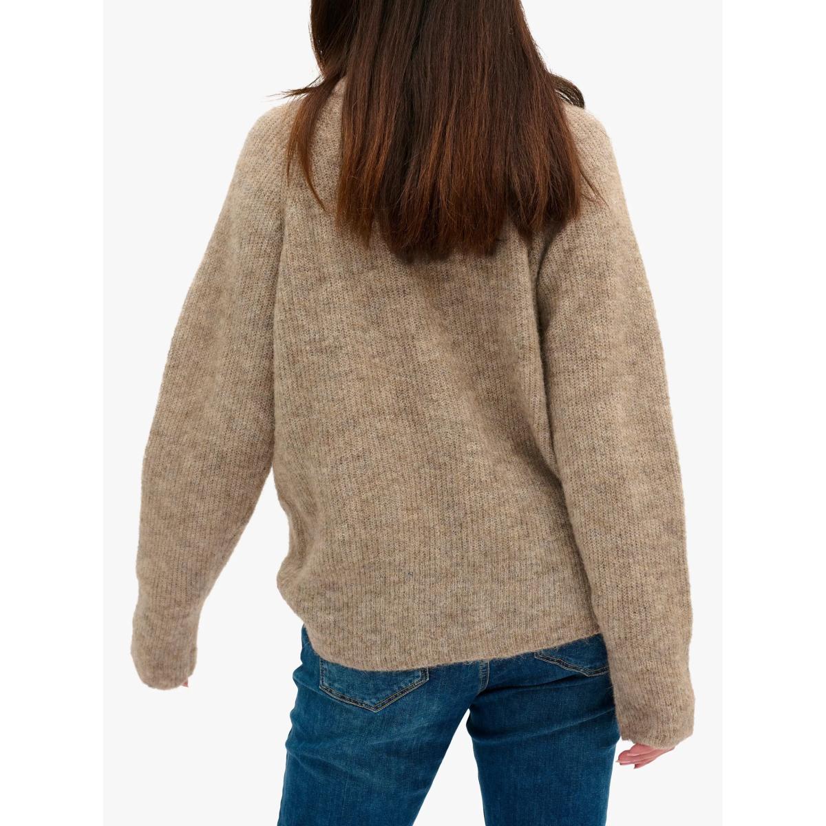 MY ESSENTIAL WARDROBE Button Knit Wool Blend Cardigan – image 2
