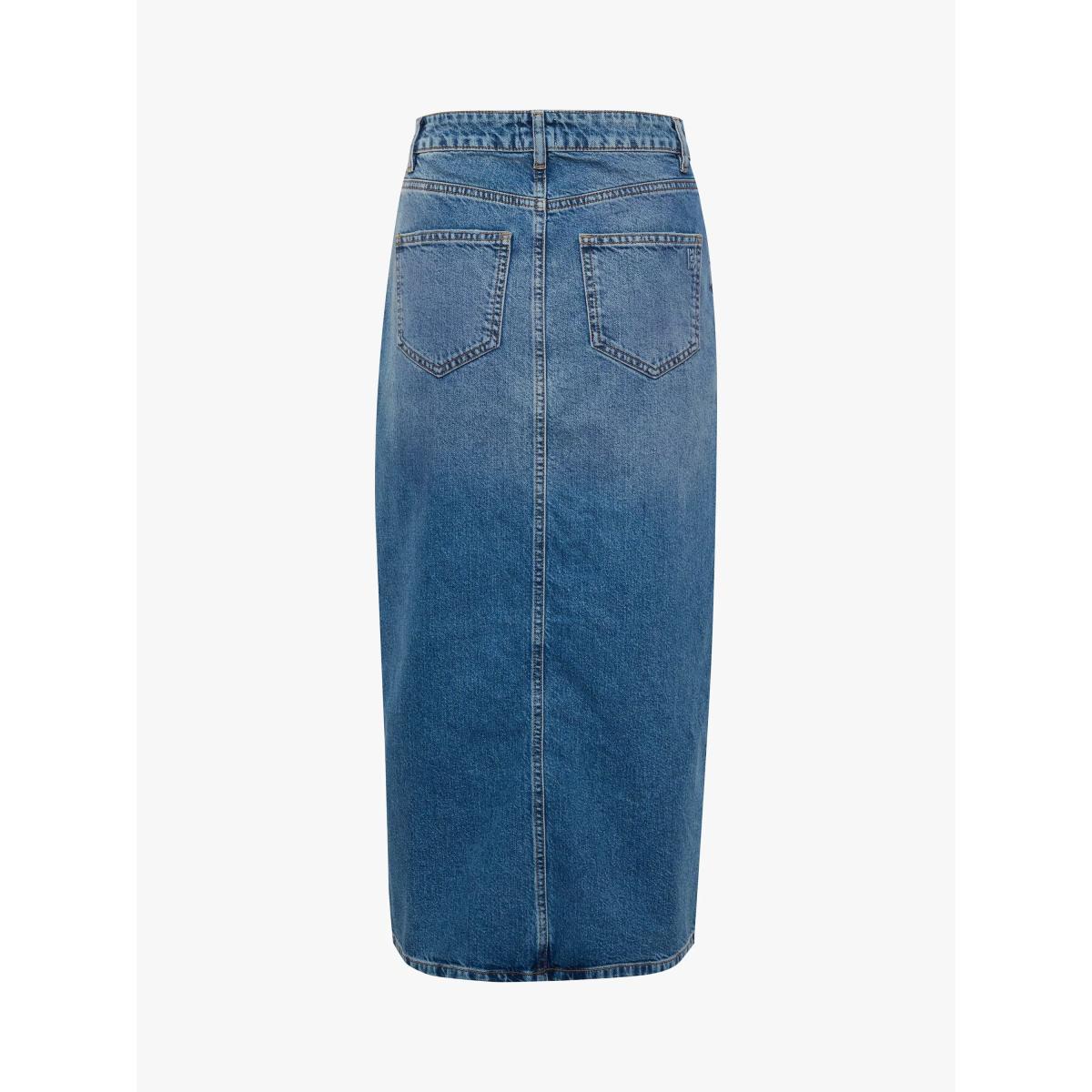 MY ESSENTIAL WARDROBE Louis Crossover Waist Denim Skirt – image 4