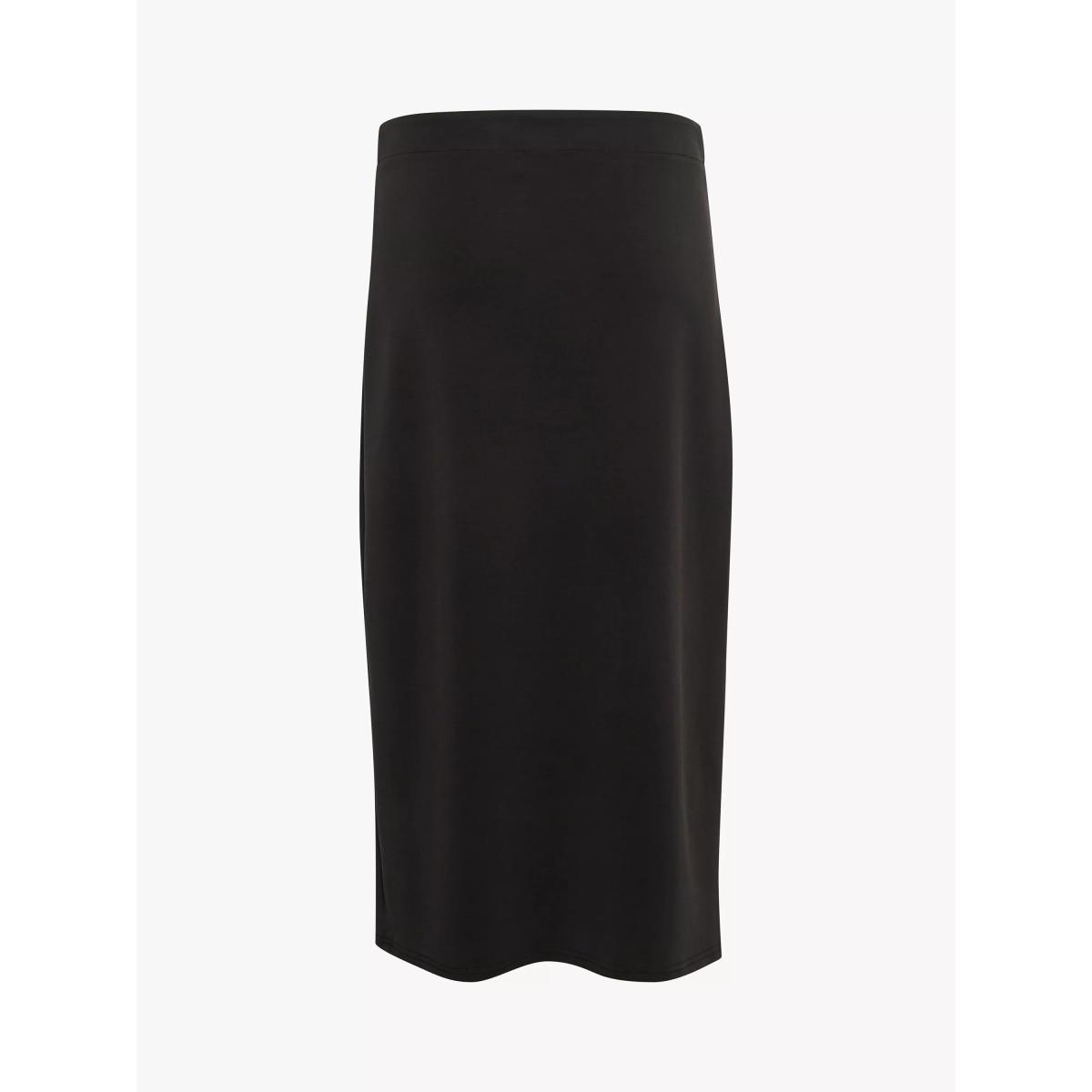 MY ESSENTIAL WARDROBE Elle High Waisted Midi Skirt, Black – image 5