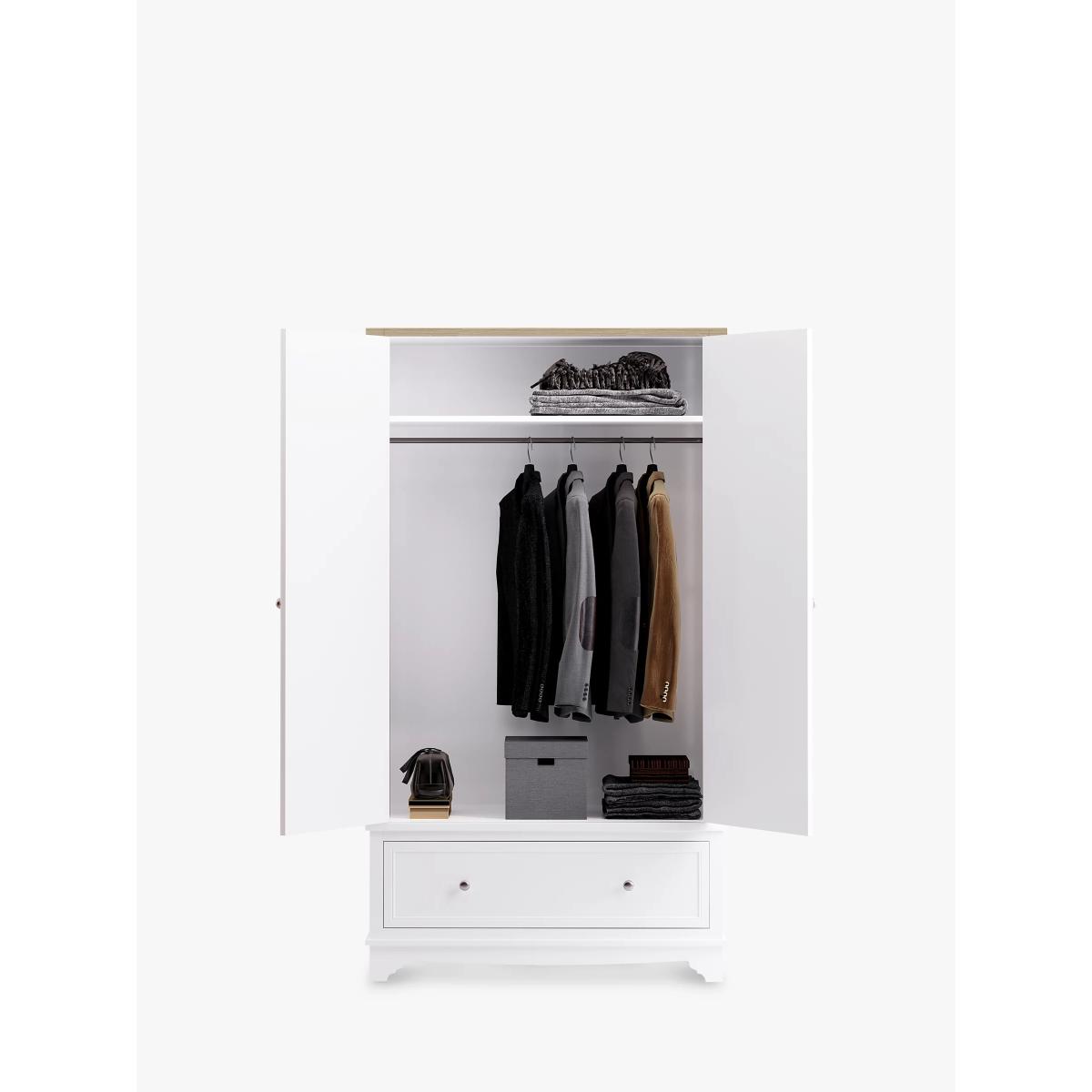 John Lewis St Ives Double Wardrobe with 1 Drawer – image 3