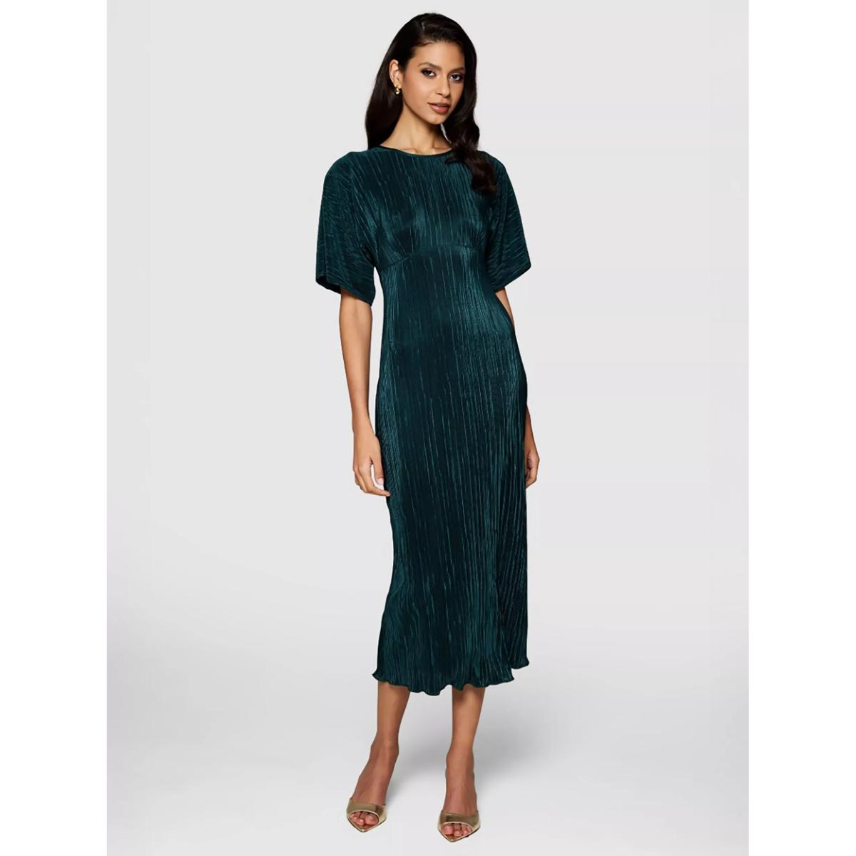 Closet London Kimono Sleeve Pencil Dress, Emerald – image 3