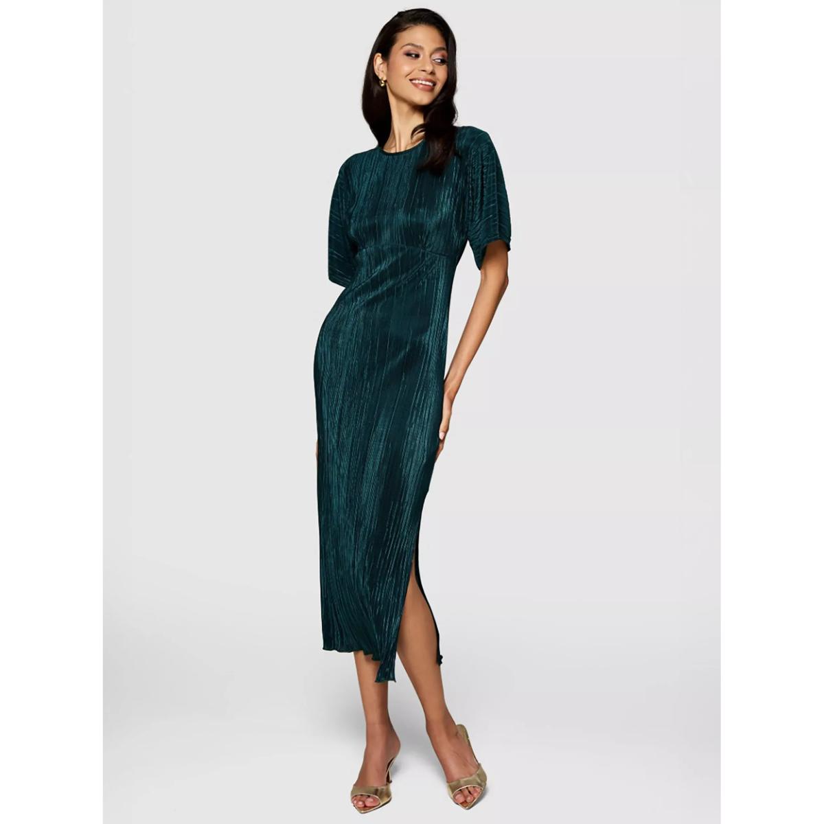 Closet London Kimono Sleeve Pencil Dress, Emerald – image 4