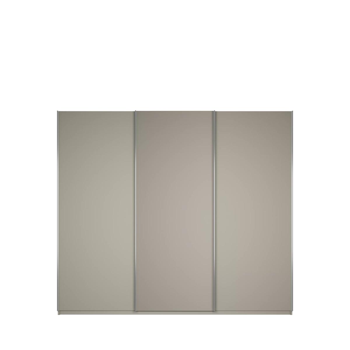 John Lewis Elstra 300cm 3 Sliding Doors Wardrobe, Pebble Grey – image 3