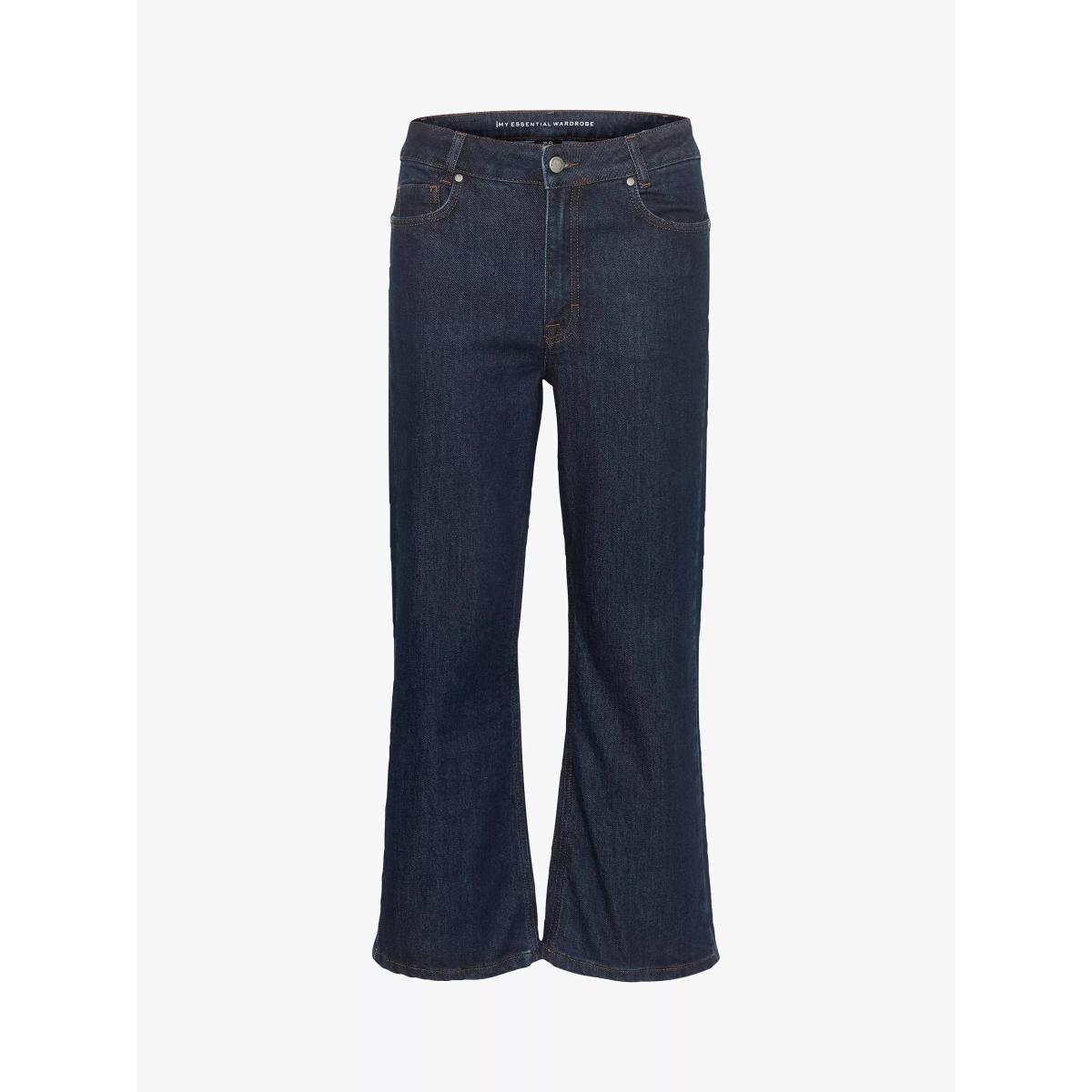 MY ESSENTIAL WARDROBE Abina Flared Jeans, Dark Blue – image 2