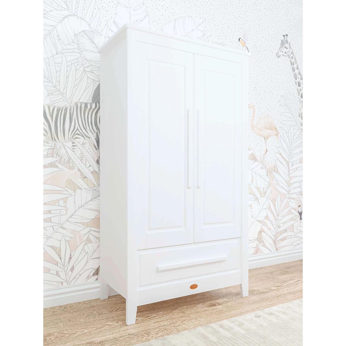Boori Linear Double Wardrobe, White – image 4