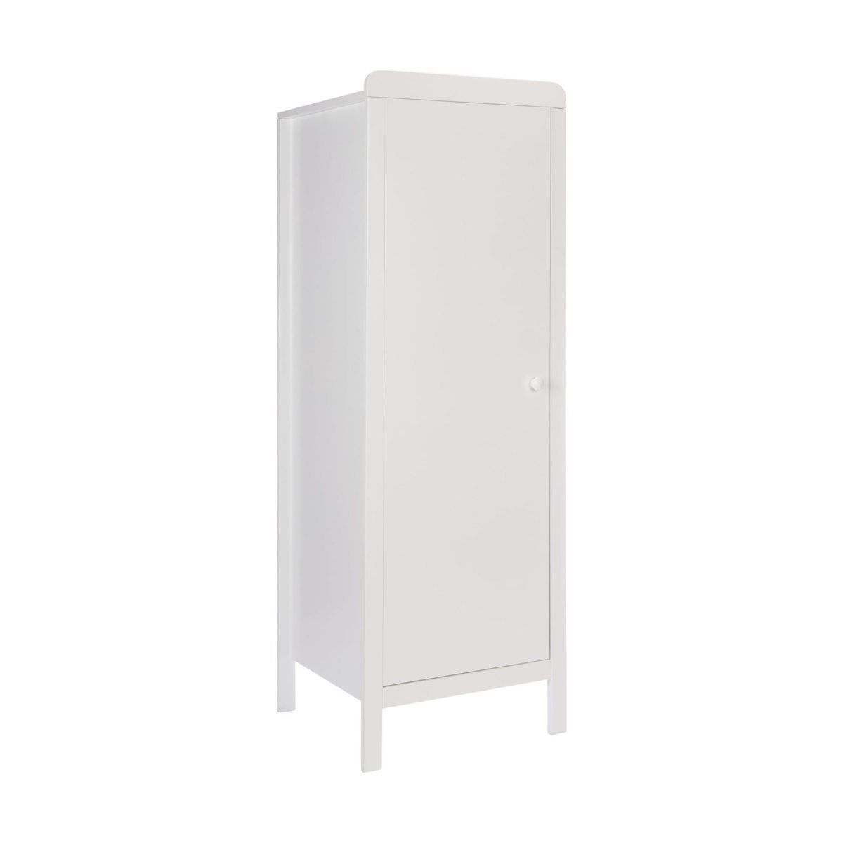 John Lewis & Partners Alex Single Wardrobe, Solid White – image 2