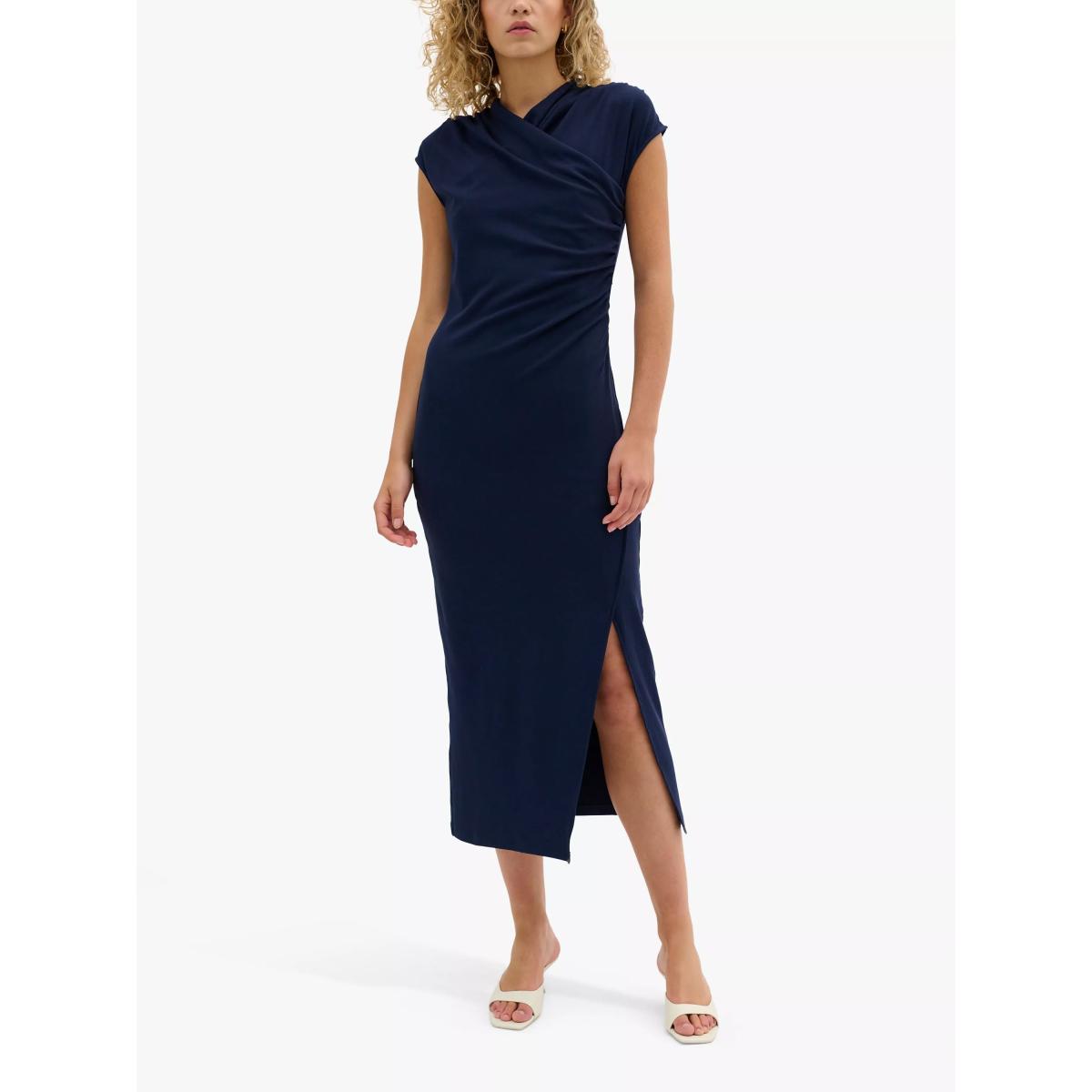 MY ESSENTIAL WARDROBE Nupti Slim Fit Jersey Midi Dress – image 2