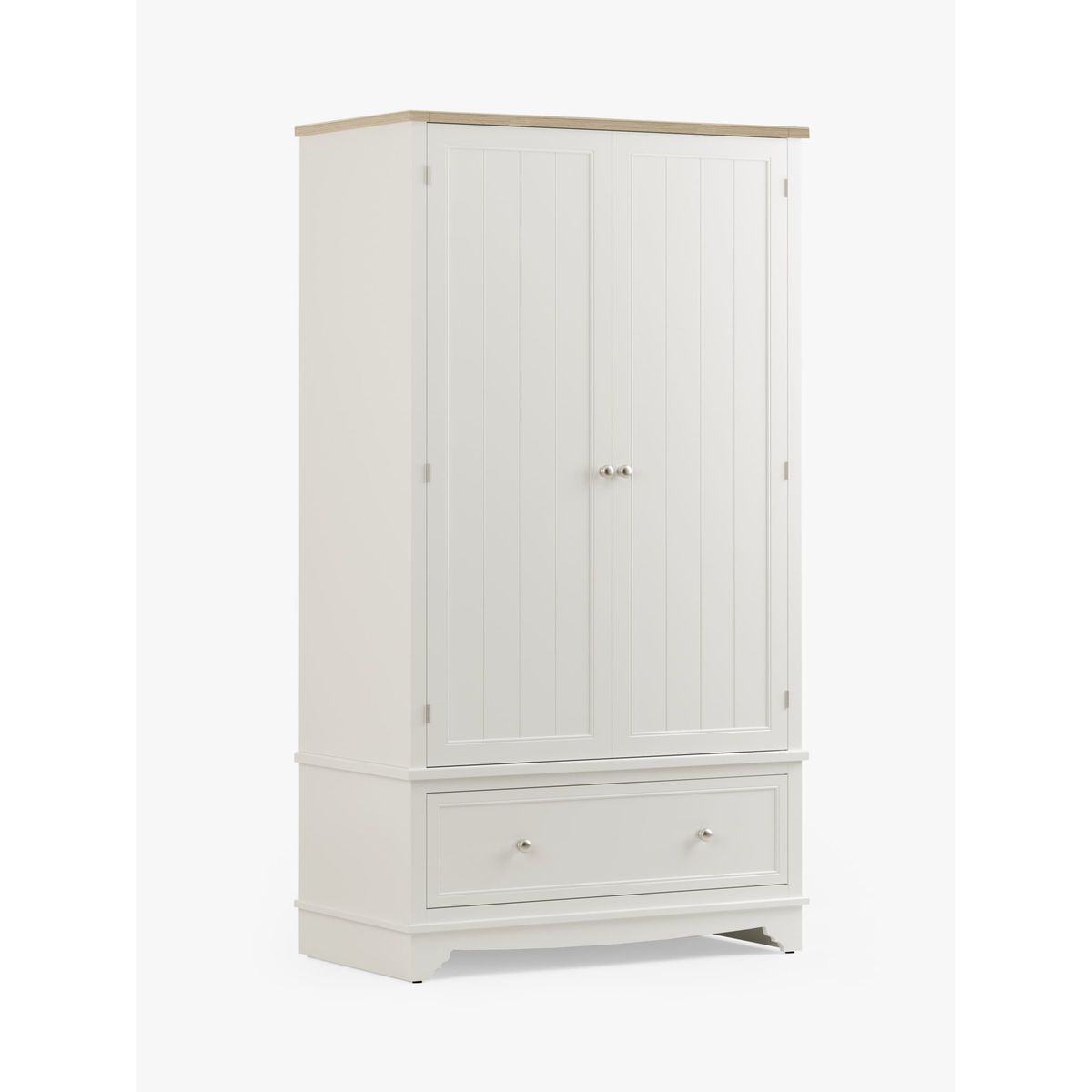 John Lewis & Partners St Ives Double Wardrobe with 1 Drawer, FSC Certified (Oak, Birch, Oak Veneers, MDF) – image 2