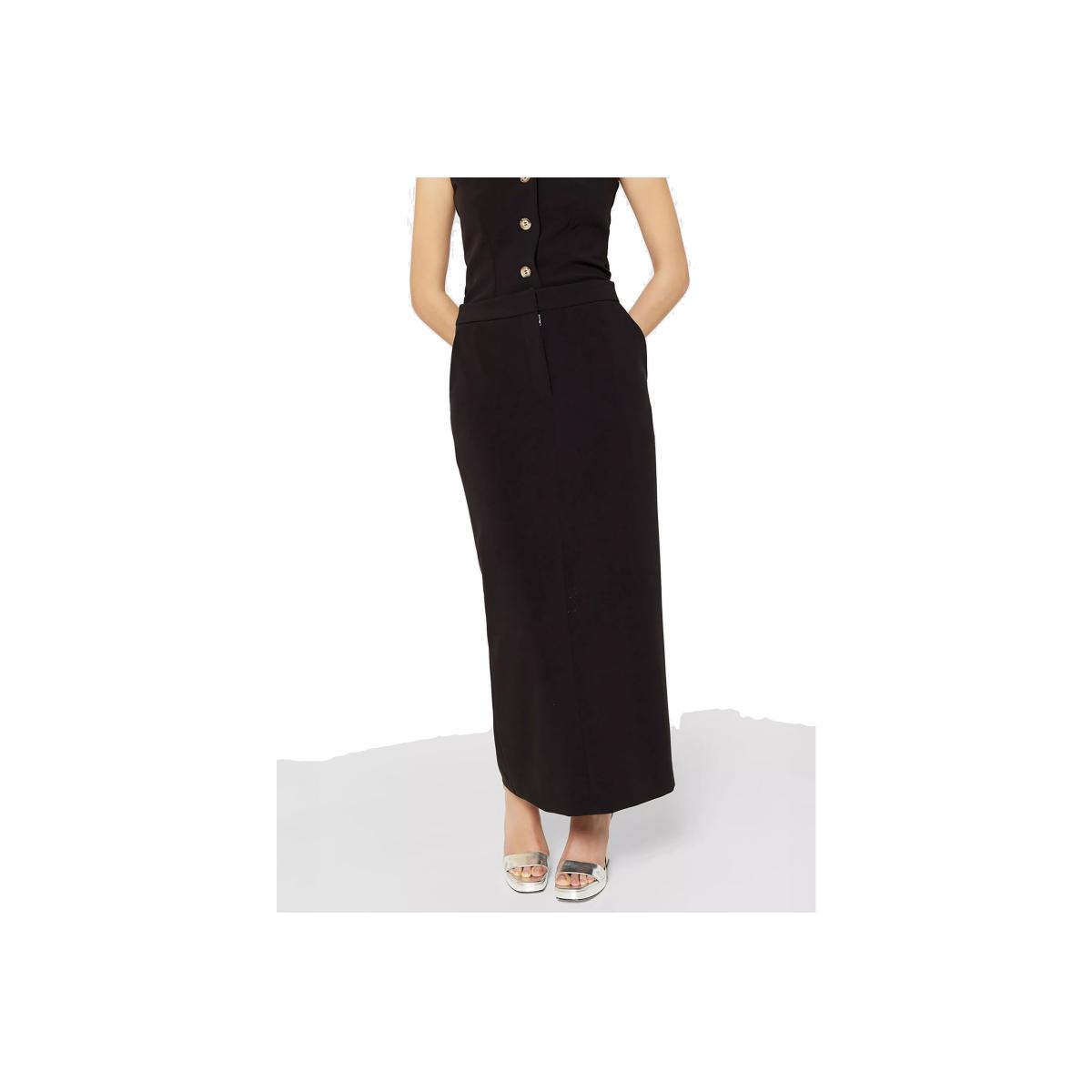 Closet London Pencil Midi Skirt, Black – image 1