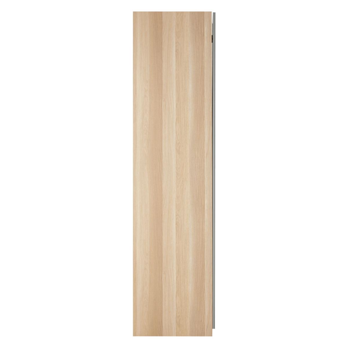ANYDAY John Lewis & Partners Mix it Tall Mirrored Triple Wardrobe, Mirror/Natural Oak – image 4