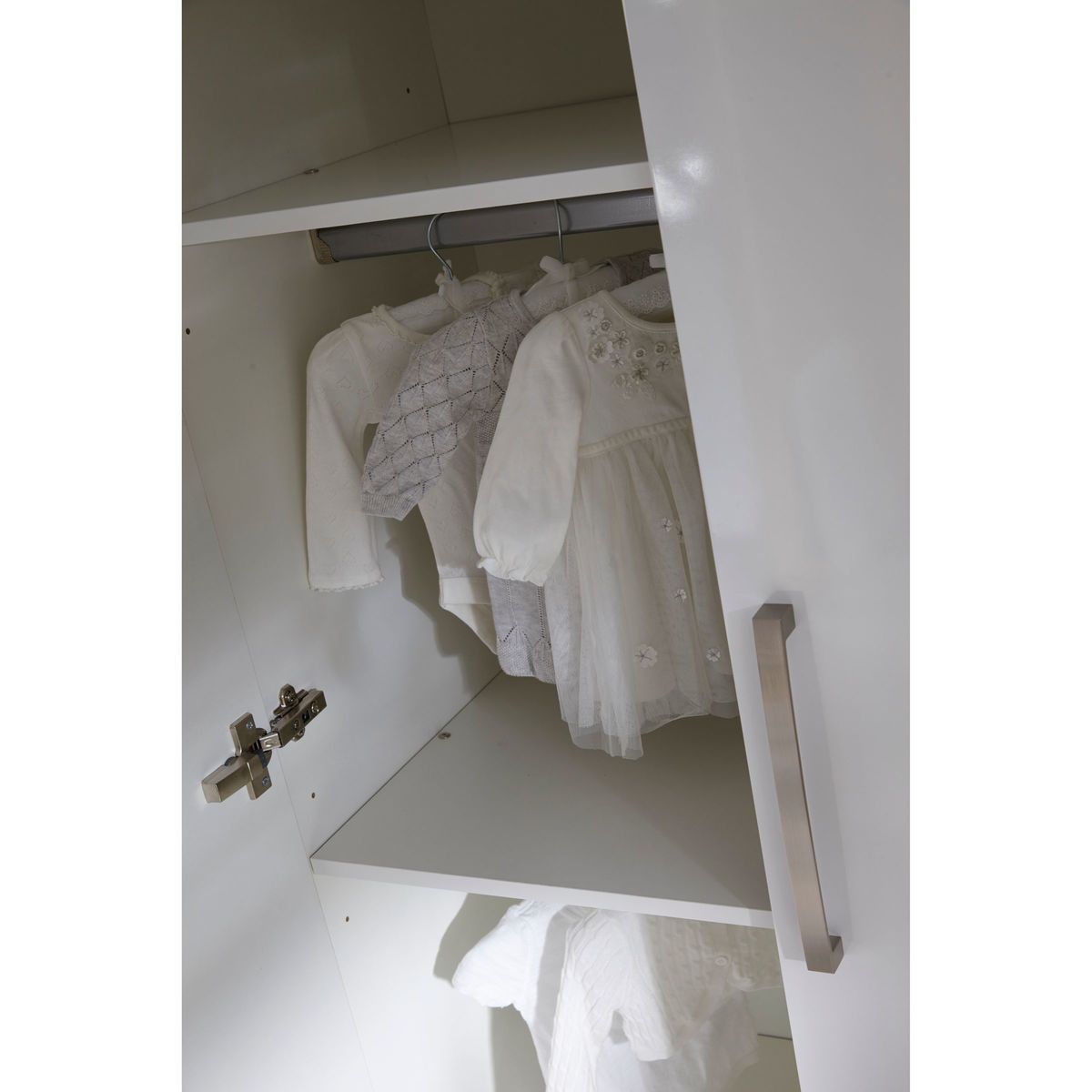 Silver Cross Notting Hill Wardrobe, Gloss White – image 6