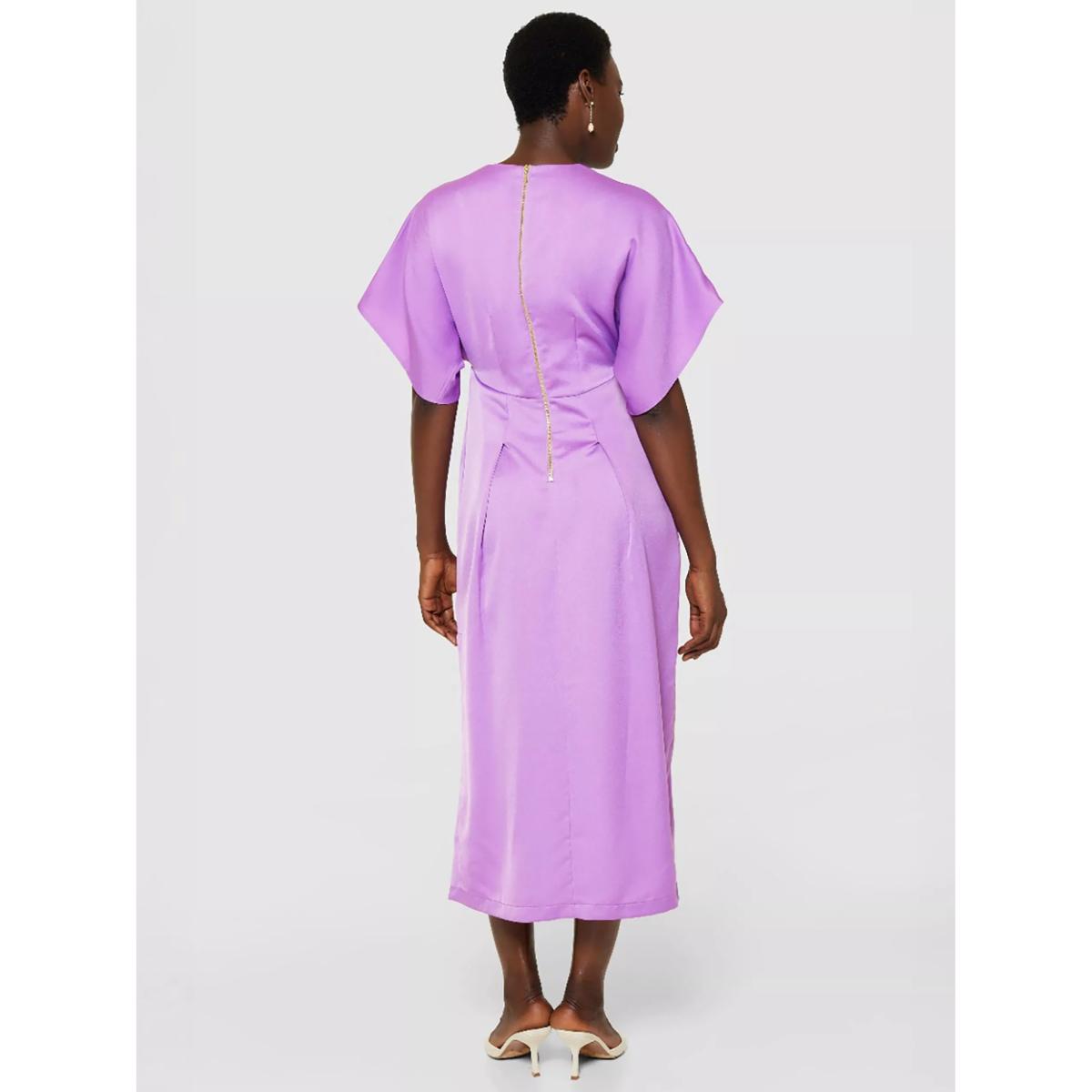 Closet London Kimono A-Line Dress, Lilac – image 2