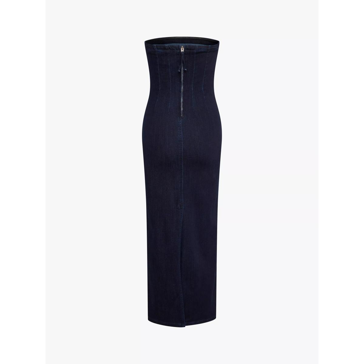 MY ESSENTIAL WARDROBE Ayo Strapless Denim Dress – image 5
