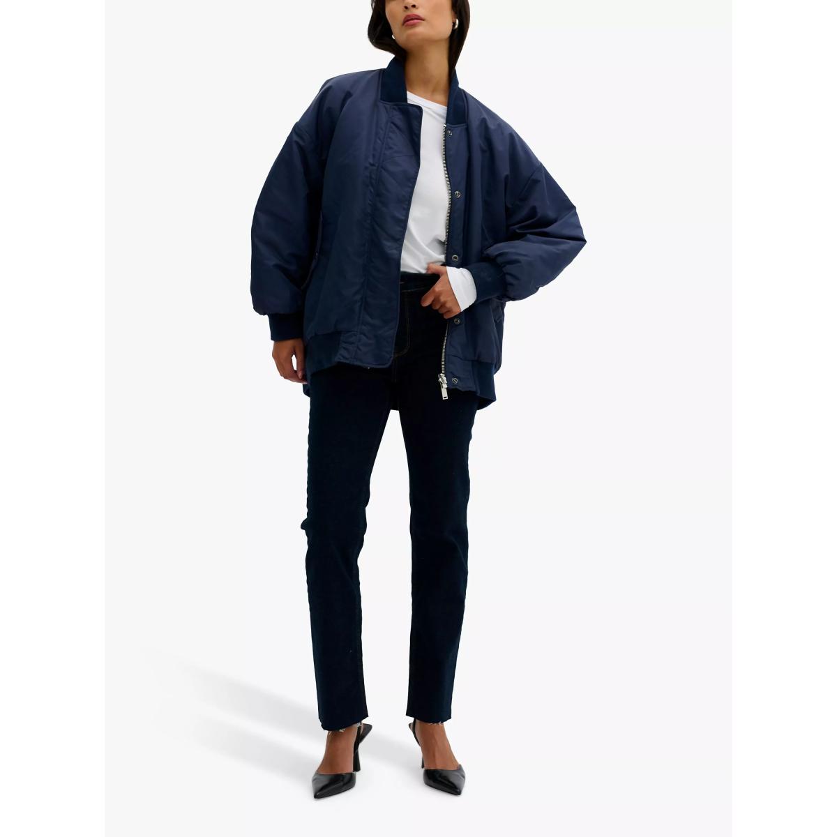 MY ESSENTIAL WARDROBE Helga Reversible Padded Bomber Jacket – image 3