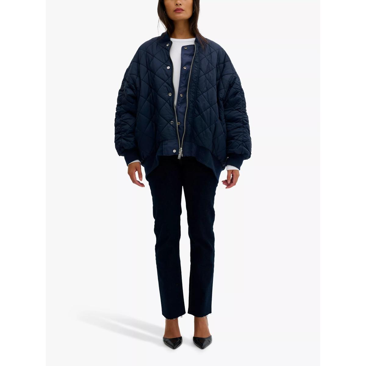 MY ESSENTIAL WARDROBE Helga Reversible Padded Bomber Jacket – image 5