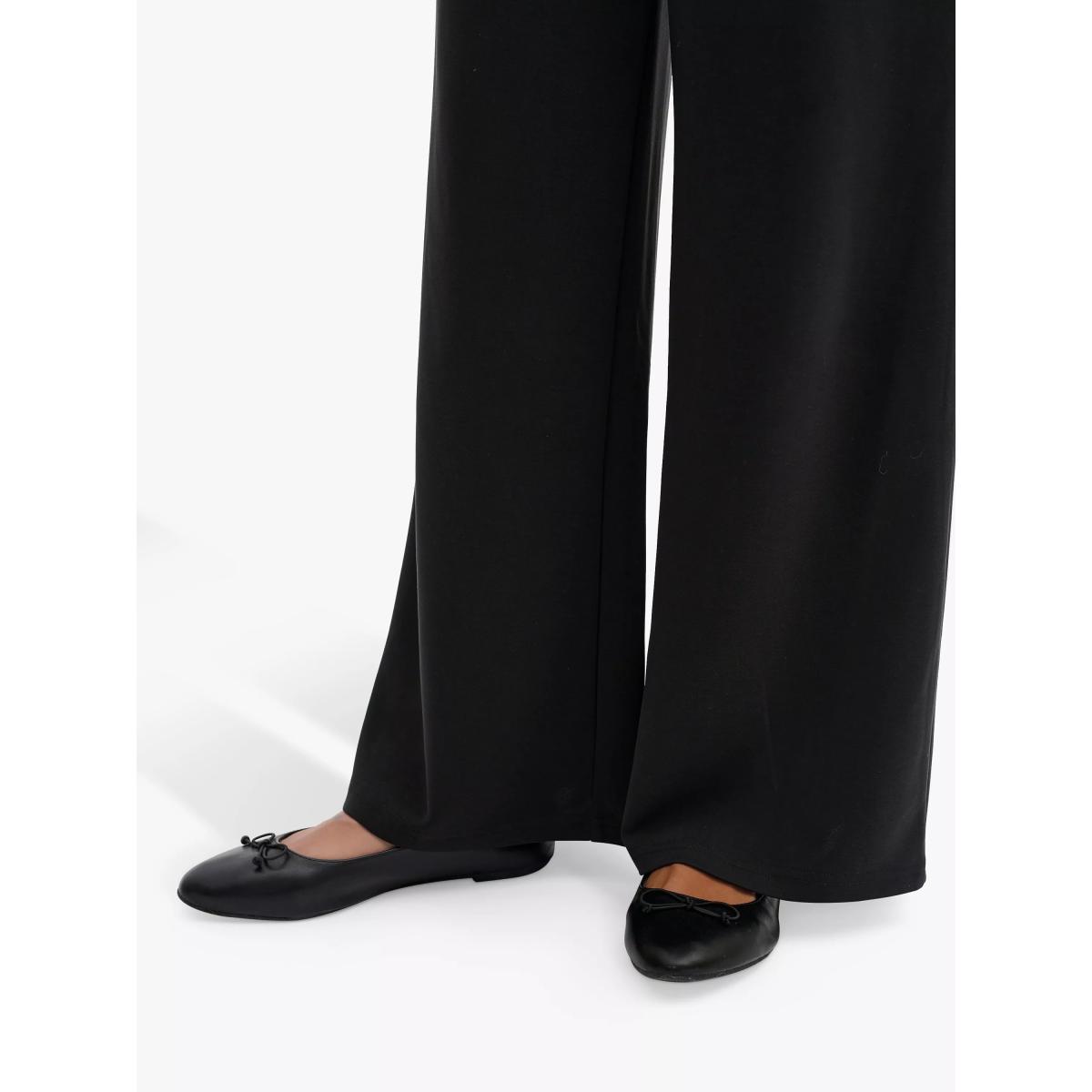 MY ESSENTIAL WARDROBE Elle Wide Leg Trousers, Black – image 5